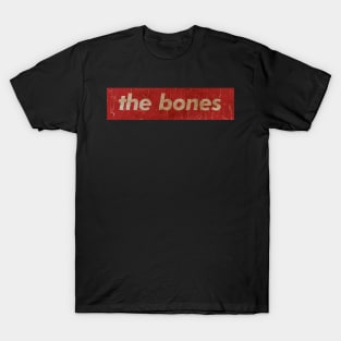 THE BONES - SIMPLE RED VINTAGE T-Shirt